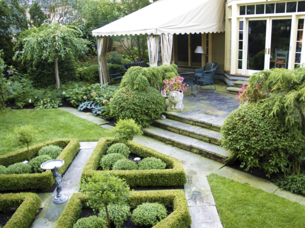 Taman Dataran Tinggi Minimalis